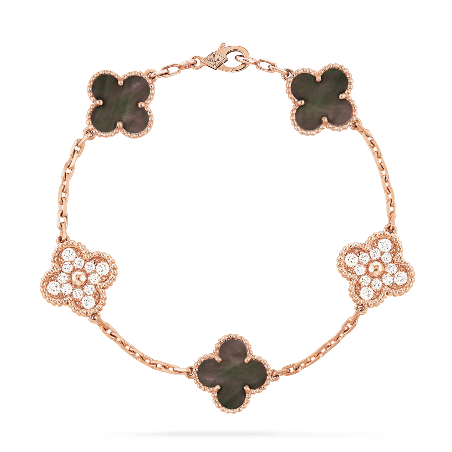 Amber Luxe Clover Armband