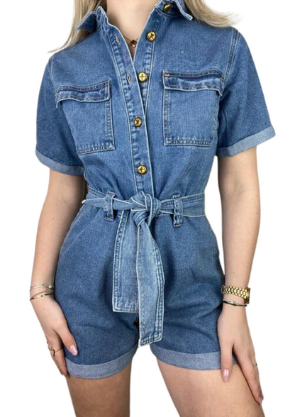 Zoë Denim Playsuit