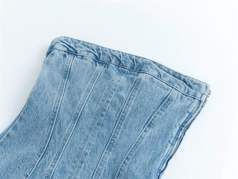 Ana Denim Jurk